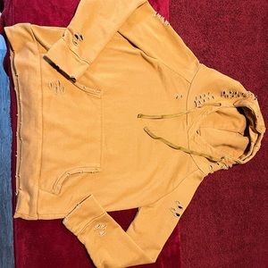 Chelsea DeBoer Distressed Hoodie